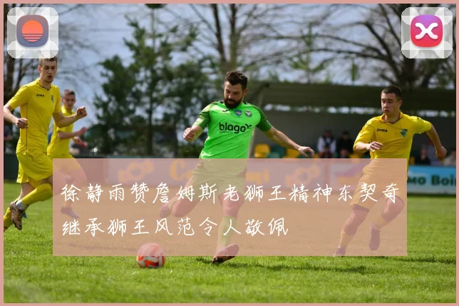 徐静雨赞詹姆斯老狮王精神东契奇继承狮王风范令人敬佩